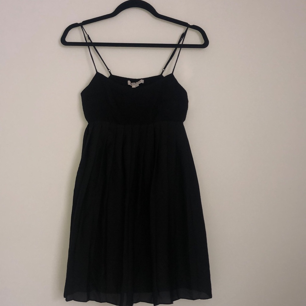 Black babydoll dress